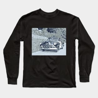 Classic Police Car No. 1B Long Sleeve T-Shirt